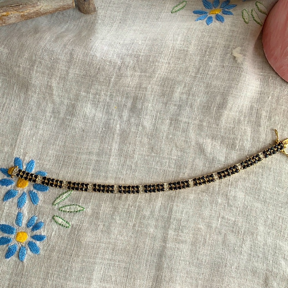 Designer collection 925 diamond 7” bracelet.